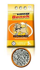 Żwirek dla kota - Super Benek ECONOMIC 5L/10L